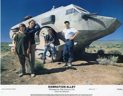 DAMNATION ALLEY (1977) Jan-Michael Vincent, Public Domain DVD NO CASE