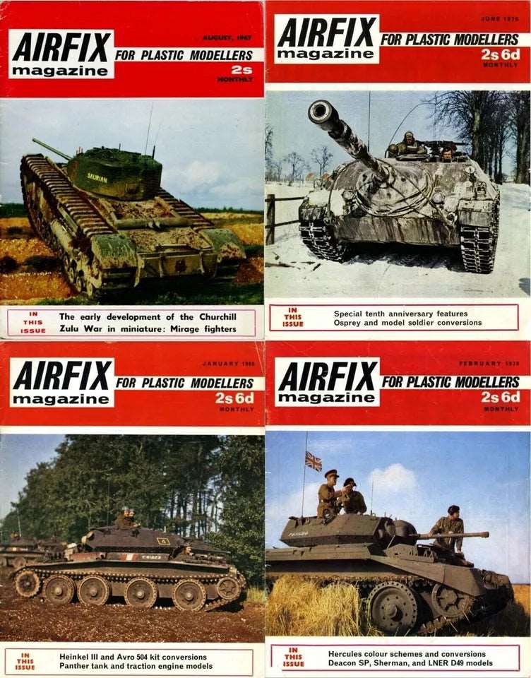 AIRFIX MAGAZINE - 321 ISSUES ON PDF FORMAT USB FREE POST AND PACKING