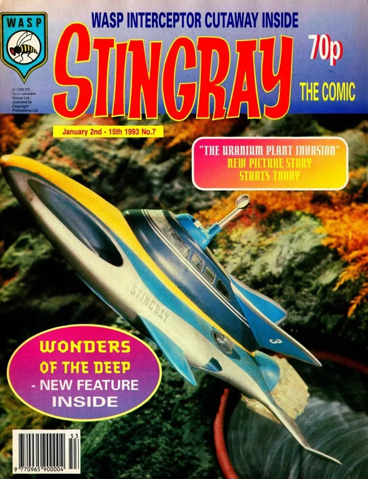 GERRY ANDERSON - RETRO COMICS & ANNUAL COLLECTION ON CBZ & PDF Format ON USB