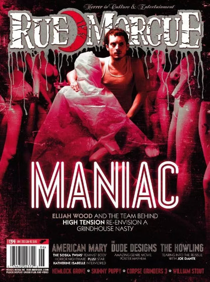 RUE MORGUE - 171 RETRO HORROR MAGAZINES PDF Format ON DVDROM