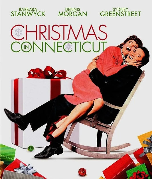 CHRISTMAS IN CONNECTICUT (1945) BARBARA STANWYCK , Public Domain DVD NO CASE