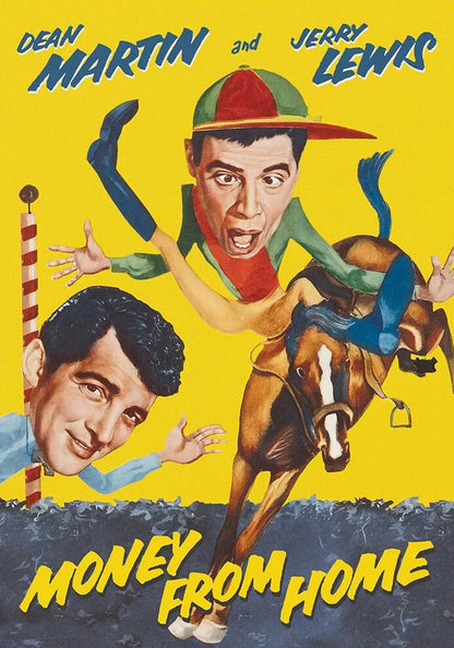 MONEY FROM HOME (1953) Dean Martin,Jerry Lewis - Public Domain Movie DVD NO CASE