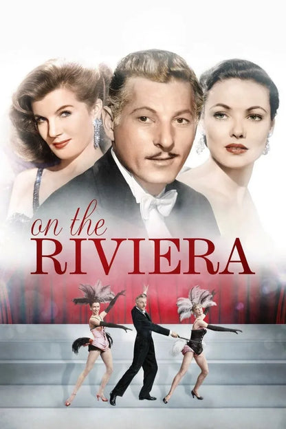 ON THE RIVIERA  (1951) Danny Kaye, Gene Tierney,Corinne Calvet - Public Domain DVD NO CASE