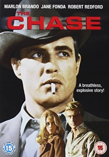 THE CHASE (1966) E.G. Marshall, Robert Redford, Angie Dickinson, Janice Rule, Jane Fonda, Miriam Hopkins, Martha Hyer, Marlon Brando - Public Domain Movie DVD NO CASE