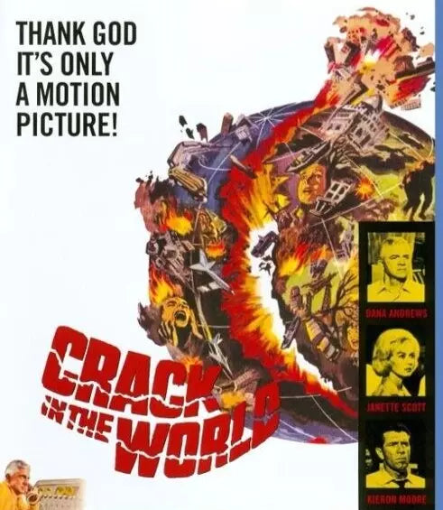 CRACK IN THE WORLD (1965) Alexander Knox - DVD-Public Domain DVD NO CASE