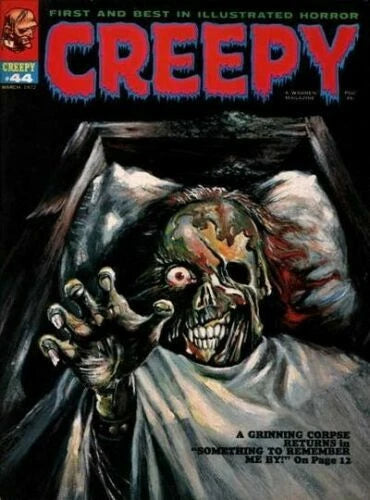 CREEPY - COMPLETE ISSUE RUN 1-146 PLUS 5 ANNUALS COMICS CBR Format ON USB (Copy)