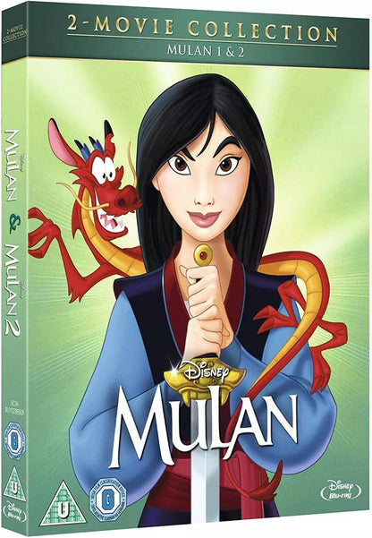 MULAN / MULAN 2 - BLURAY - NEW SEALED - FREE POST