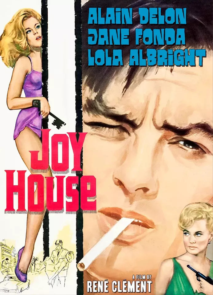 JOY HOUSE (1964) Karl Studer, Jane Fonda - Public Domain DVD NO CASE