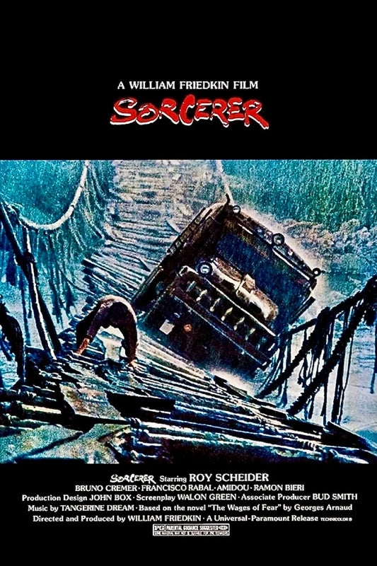SORCERER (1977) Roy Scheider,Bruno Cremer,Francisco Rabal,Amidou,Ramon Bier - Public Domain DVD NO CASE
