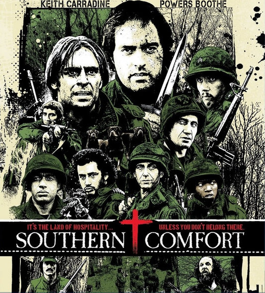 SOUTHERN COMFORT (1981) Keith Carradine, Powers Boothe, Fred Ward - Public Domain DVD NO CASE