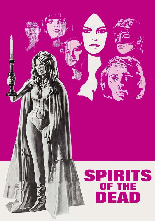 SPIRITS OF THE DEAD (1968) Starring - Brigitte Bardot,Jane Fonda,Terence Stamp,Peter Fonda - PUBLIC DOMAIN DVD ONLY NO CASE