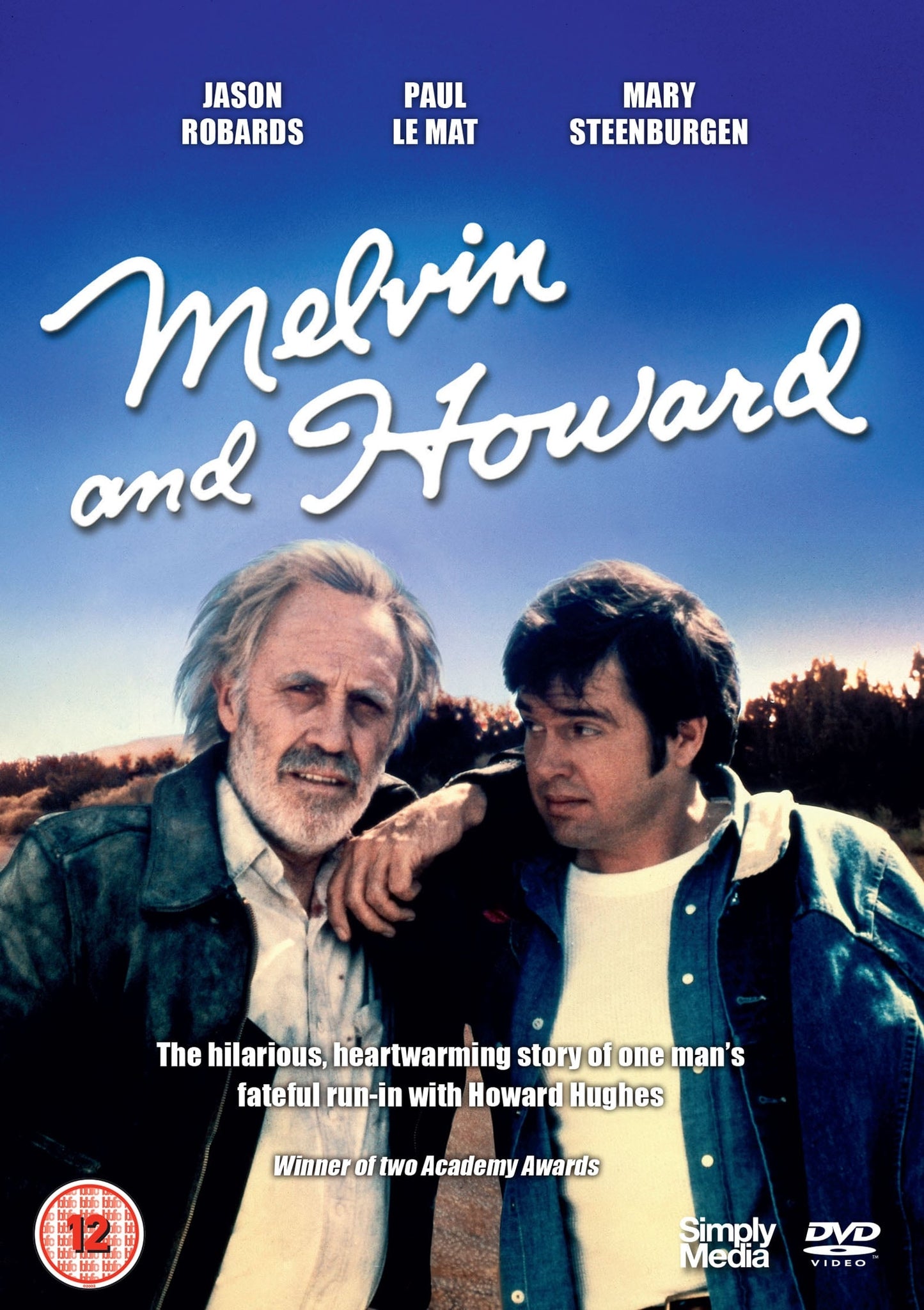 MELVIN AND HOWARD (12) (1980) PUBLIC DOMAIN DVD ONLY NO CASE