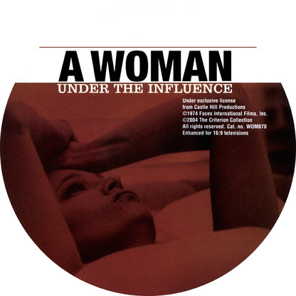 A WOMAN UNDER THE INFLUENCE (1974) Gena Rowlands and Peter Falk - PUBLIC DOMAIN DVD ONLY NO CASE